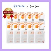 [Chính Hãng] [Hộp 10] Mặt nạ Mediheal Vita Lightbeam Essential Mask phục hồi tái tạo làm trắng sáng da
